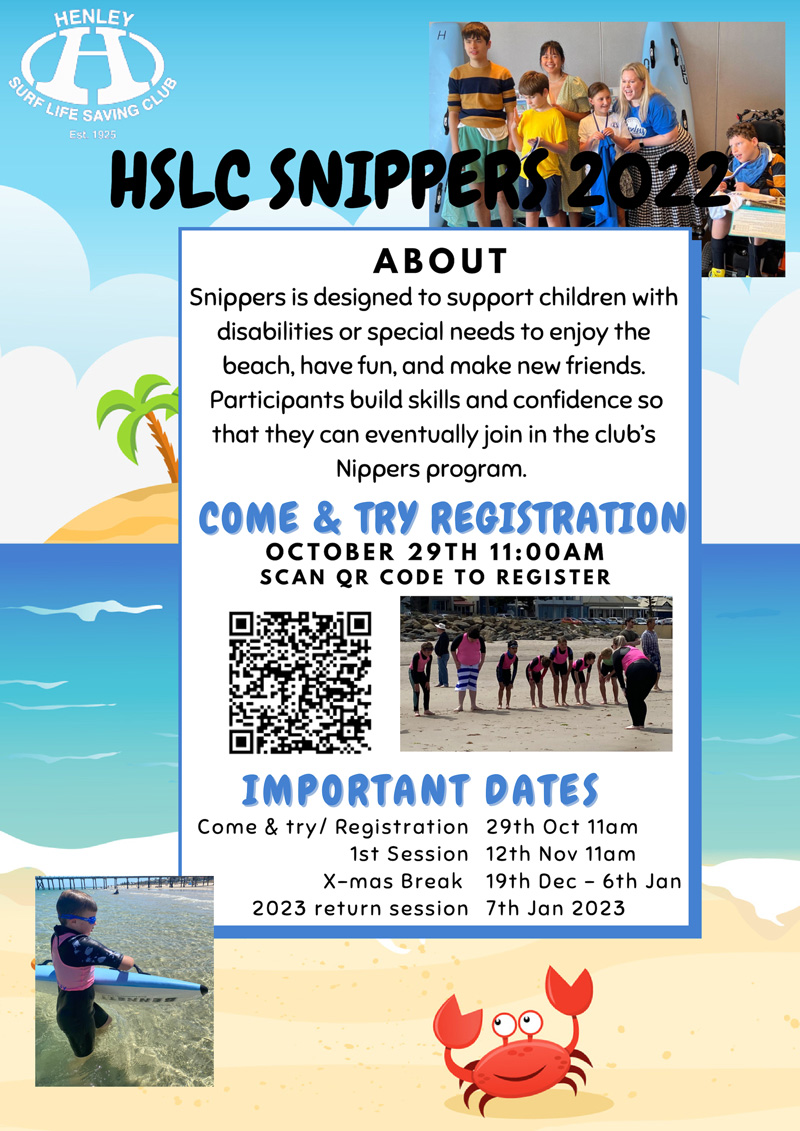 Henley Surf Life Saving Club Snippers 2022-23