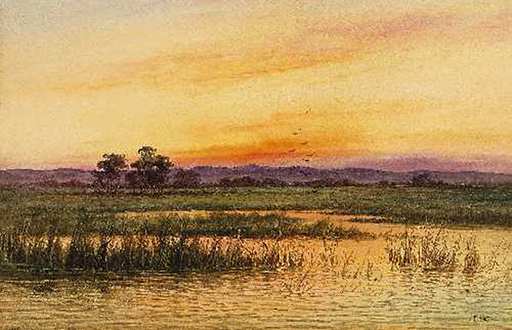 Reedbeds, J. Ashton, c.1890 (White Collection)