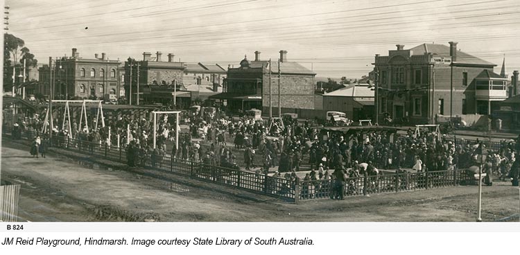 JM Reid Playground Hindmarsh - Image courtesy State Library of South Australia