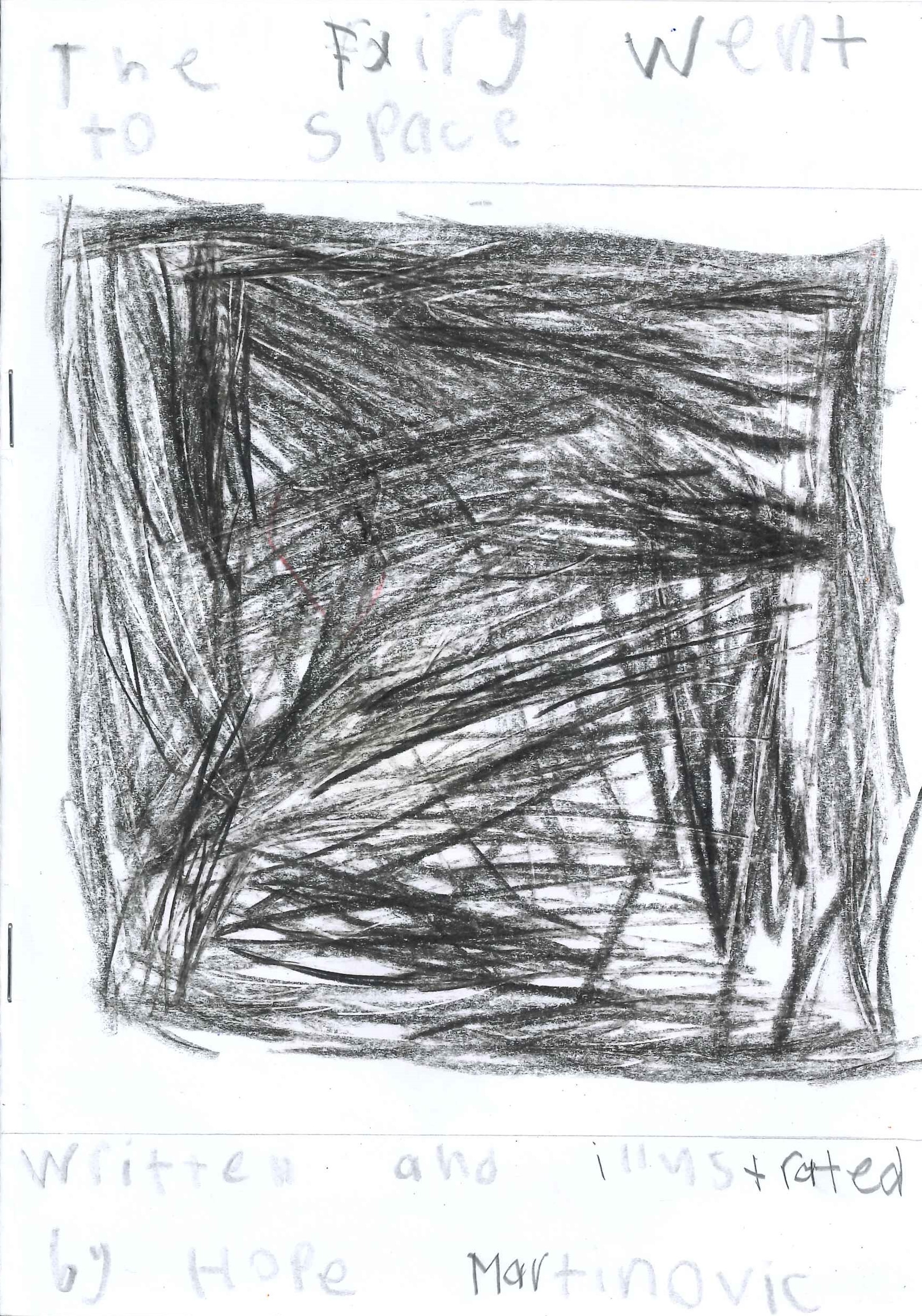 A black square that resembles space