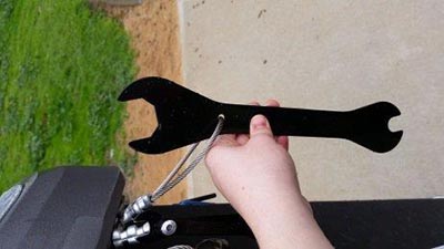 headset pedal wrench