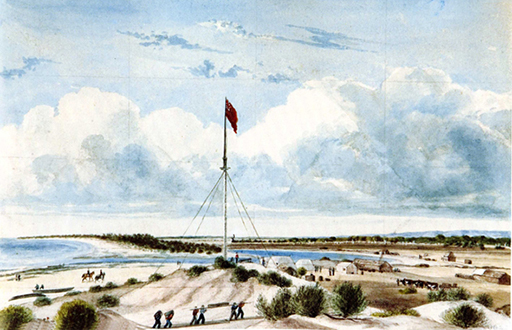Holdfast Bay, South Australia, J. M. Skipper, 1837 (AGSA Collection)