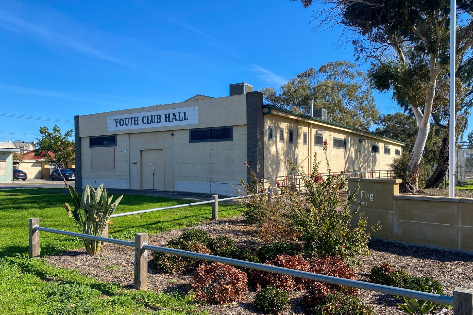 Fawk Reserve Community Hall Back View