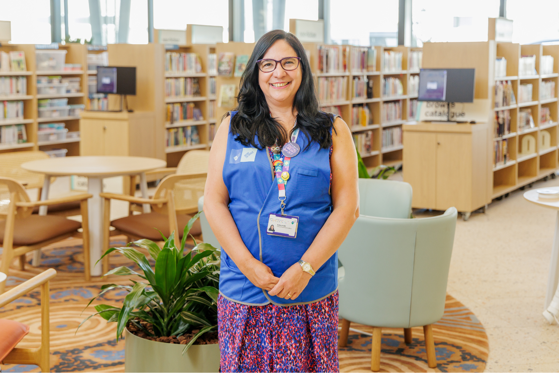 Library staff