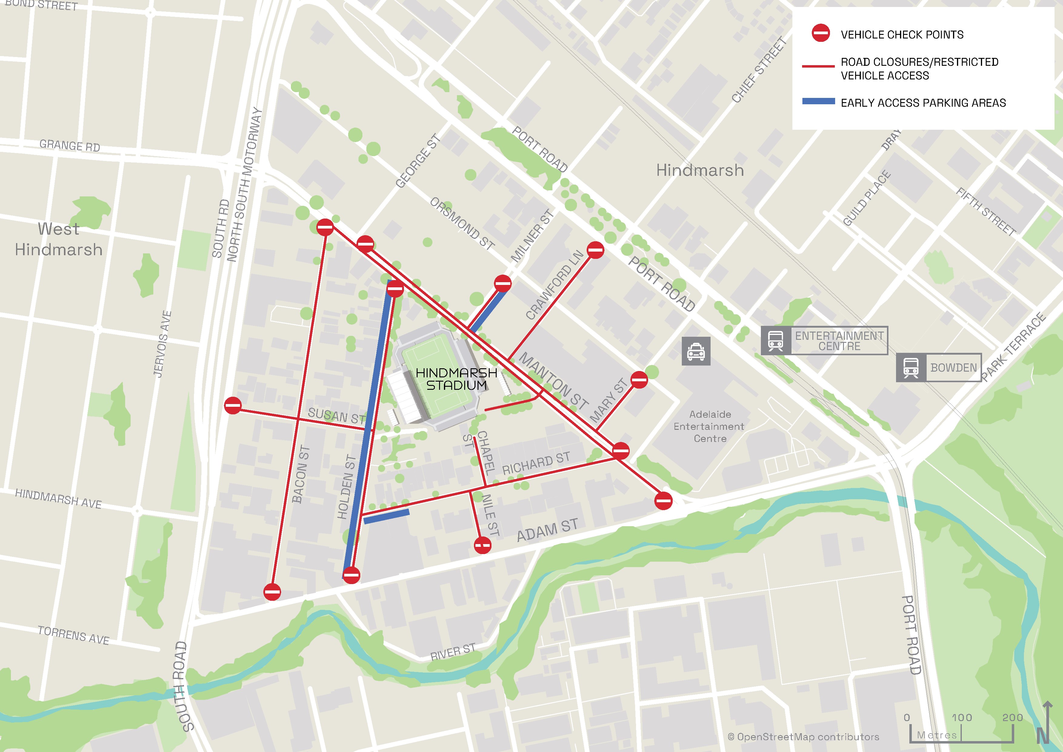 Road Closure Map