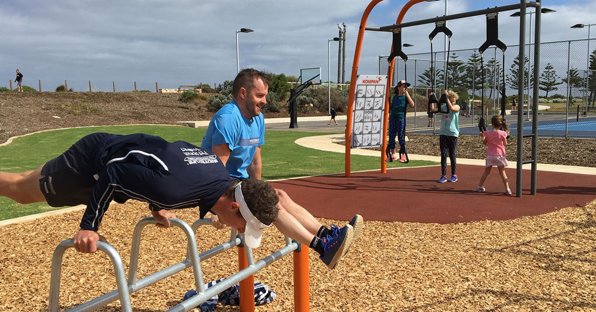 Point Malcolm Reserve exercise equipment